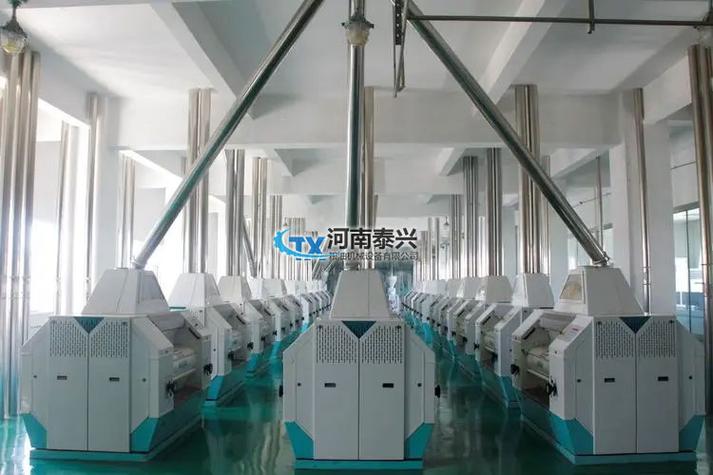 自动化面粉加工设备生产线 面粉厂常用磨面机器